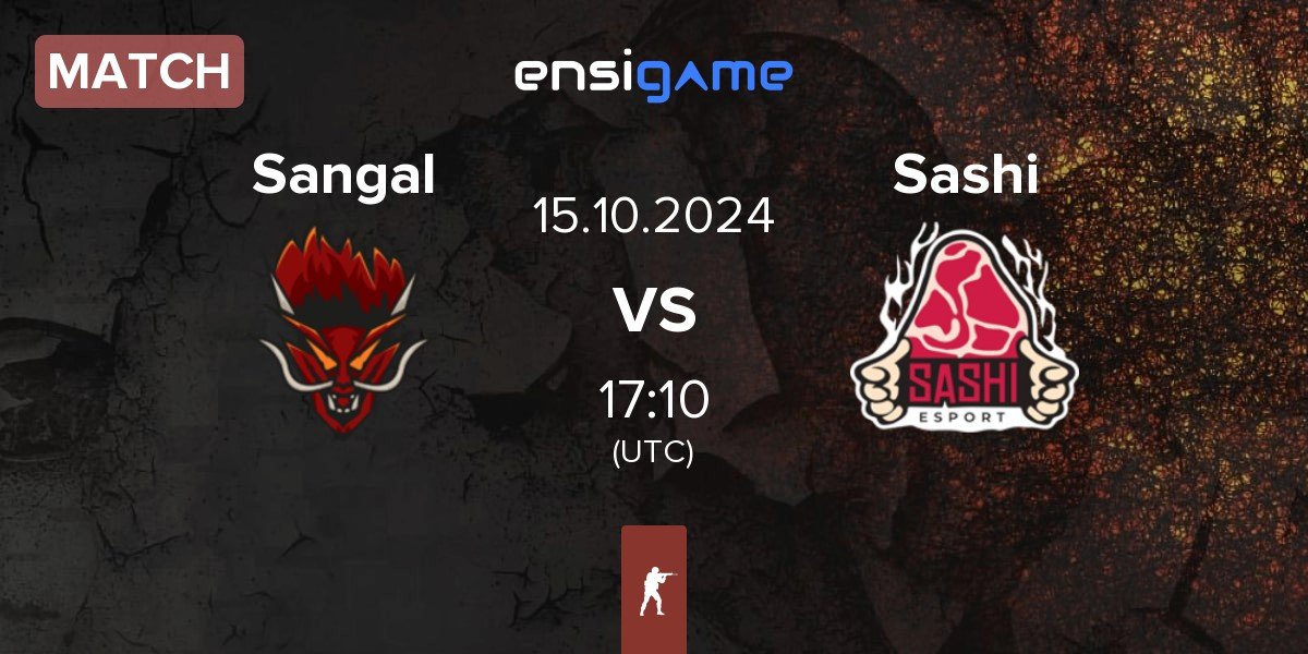 Match Sangal Esports Sangal vs Sashi Esport Sashi | 15.10