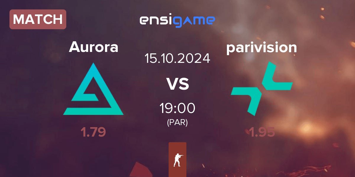 Match Aurora Gaming Aurora vs PARIVISION parivision | 15.10