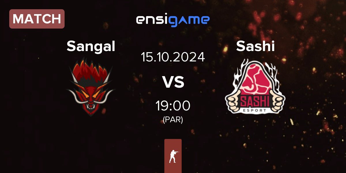 Match Sangal Esports Sangal vs Sashi Esport Sashi | 15.10