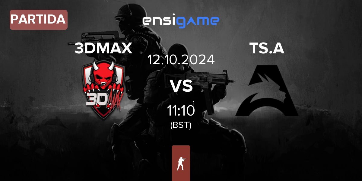 Partida 3DMAX vs Team Spirit Academy TS.A | 12.10