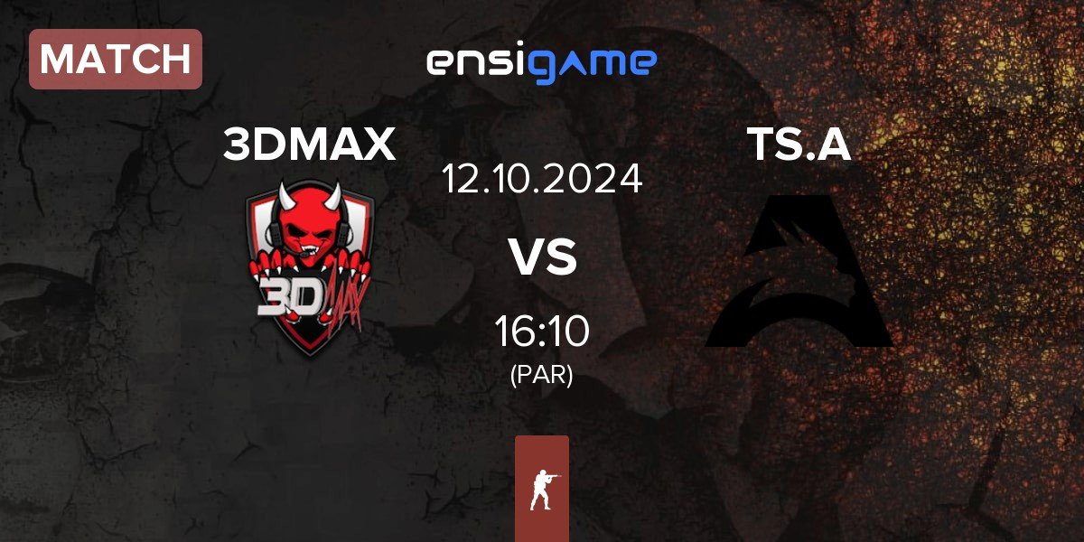 Match 3DMAX vs Team Spirit Academy TS.A | 12.10