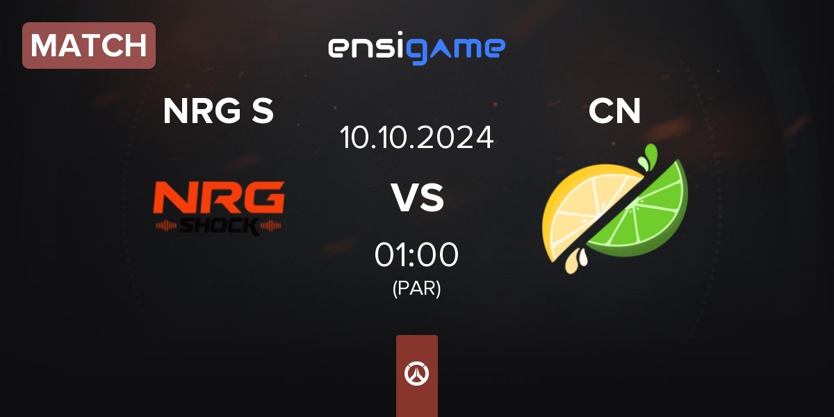 Match NRG Shock NRG S vs Citrus Nation CN | 10.10