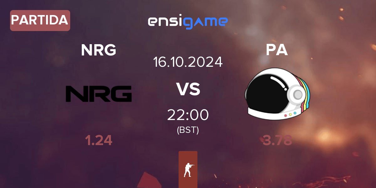 Partida NRG Esports NRG vs Party Astronauts PA | 16.10