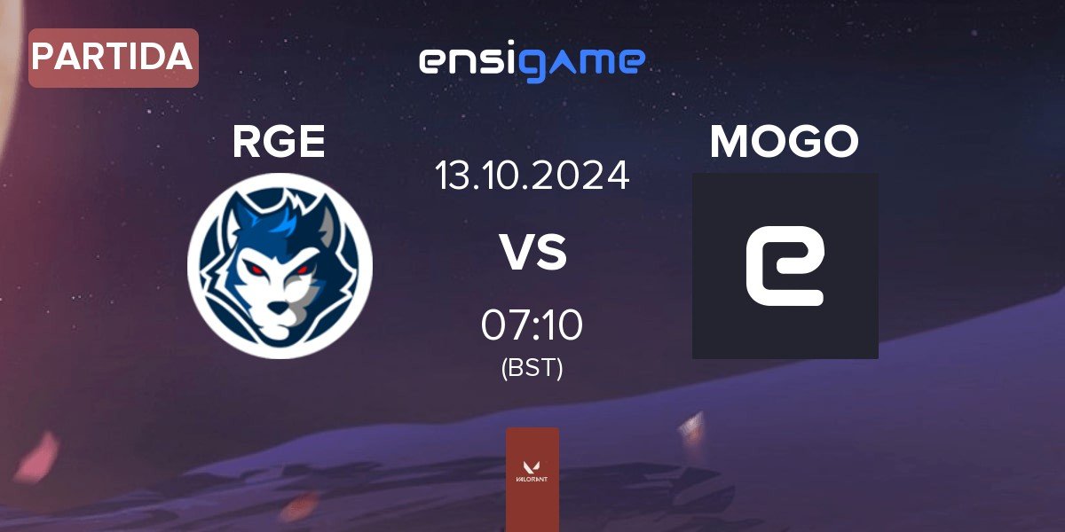 Partida Reckoning Esports RGE vs MOGO eSports MOGO | 13.10