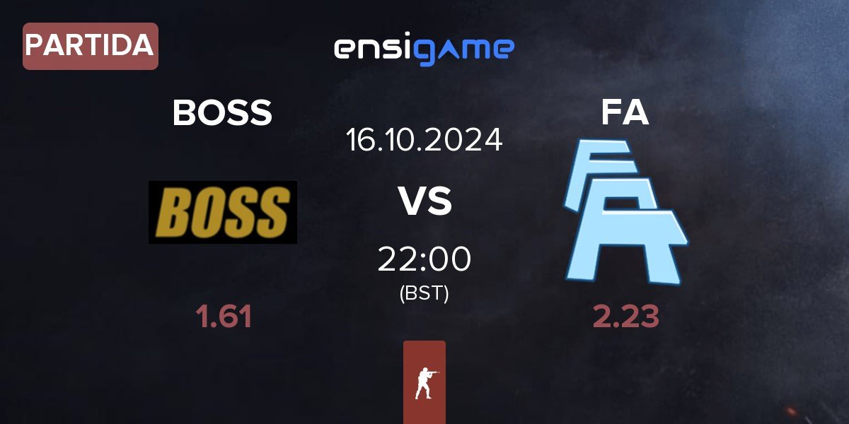 Partida BOSS vs FLUFFY AIMERS FA | 16.10