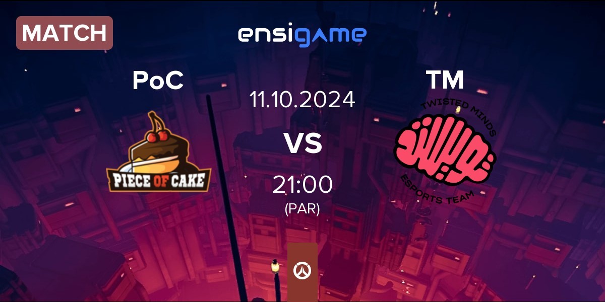 Match Piece of Cake PoC vs Twisted Minds TM | 11.10