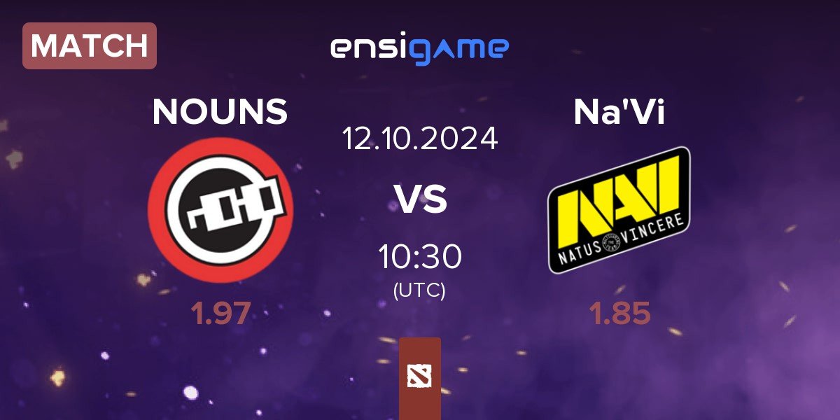 Match nouns NOUNS vs Natus Vincere Na'Vi | 12.10