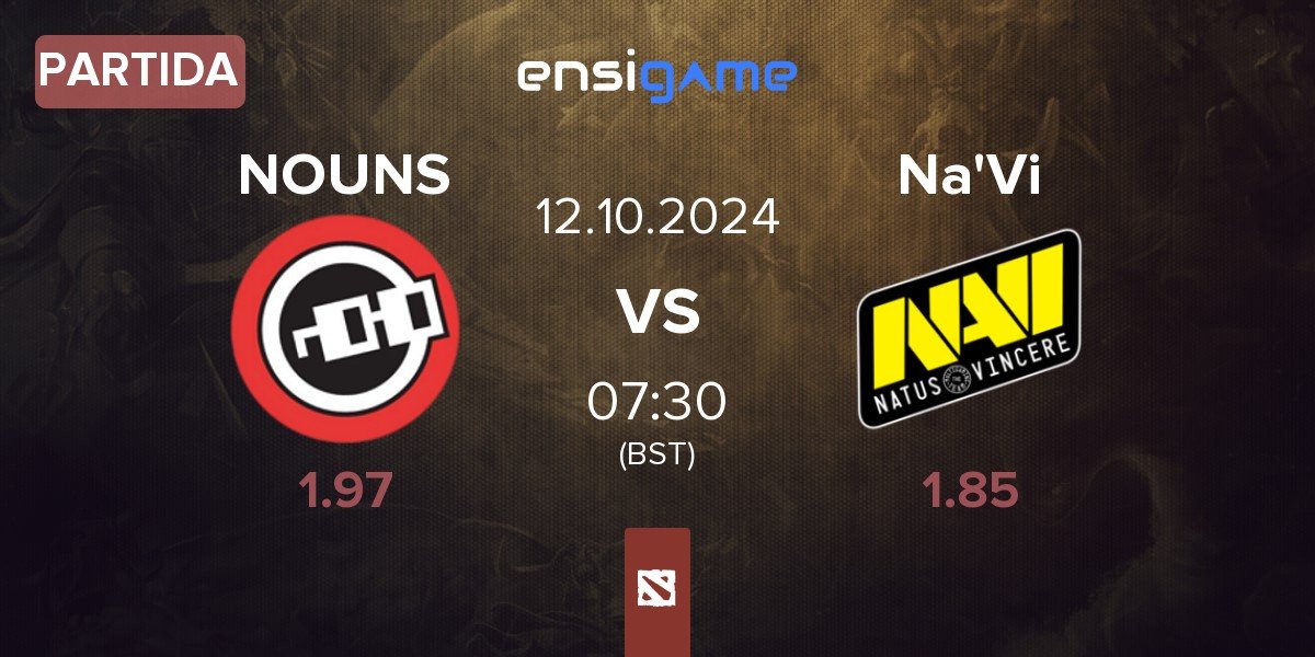 Partida nouns NOUNS vs Natus Vincere Na'Vi | 12.10