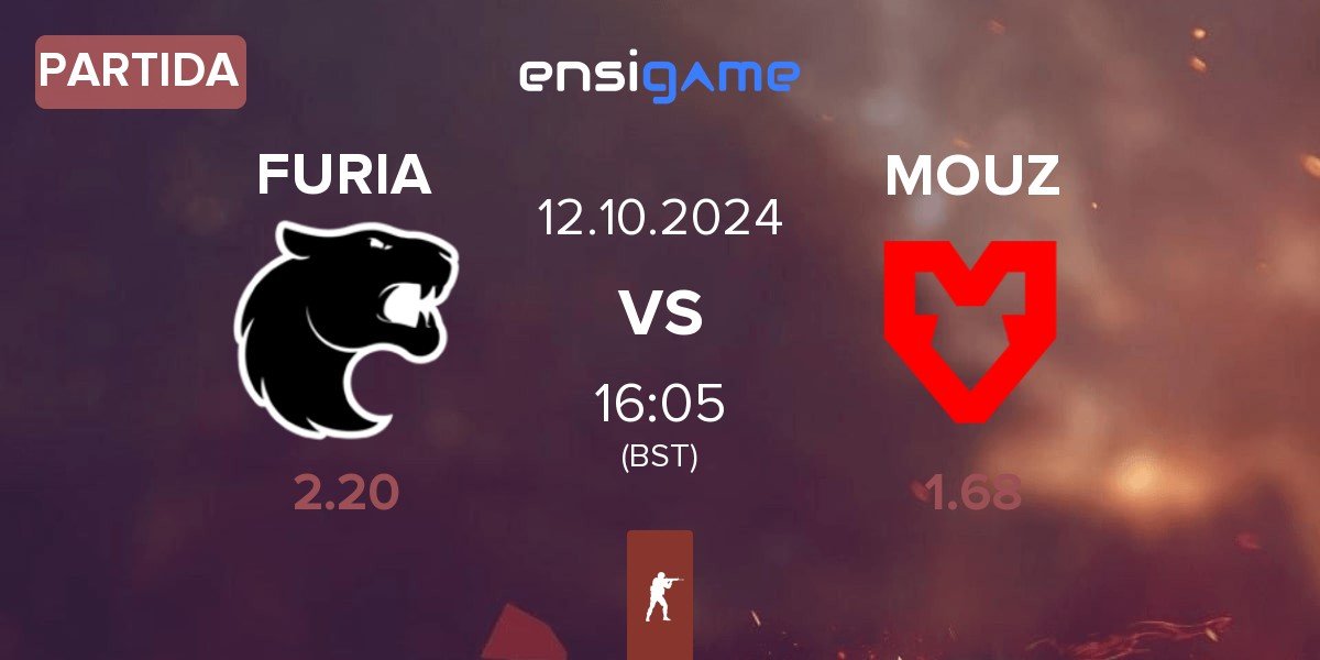 Partida FURIA Esports FURIA vs MOUZ | 12.10