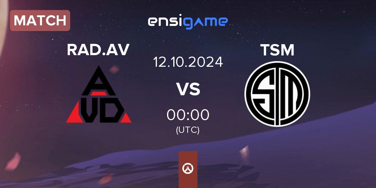 Match Rad x Avidity RAD.AV vs TSM | 11.10