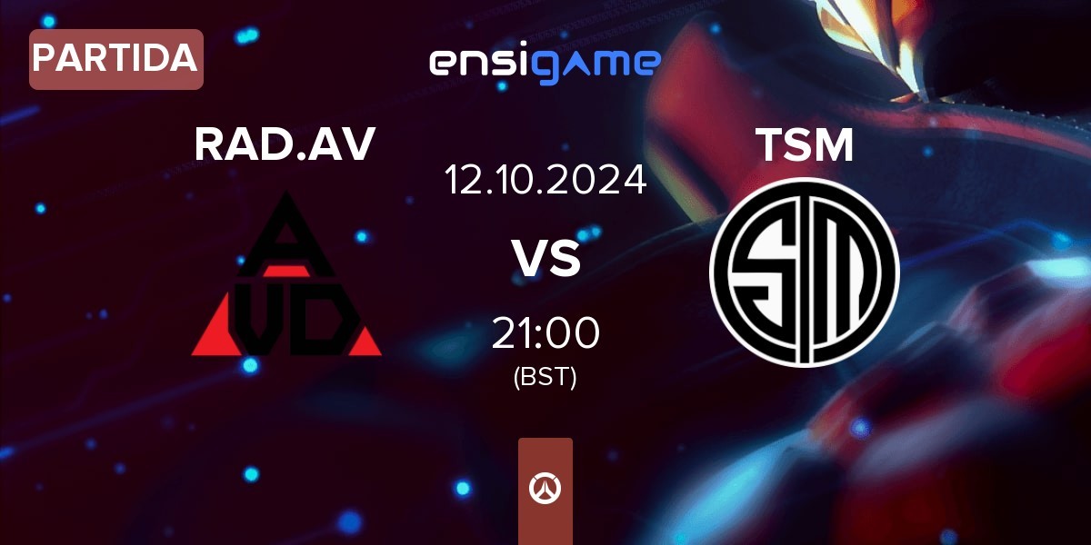 Partida Rad x Avidity RAD.AV vs TSM | 11.10