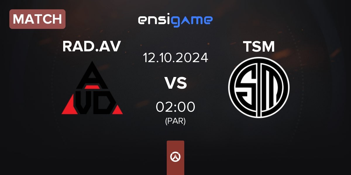 Match Rad x Avidity RAD.AV vs TSM | 11.10