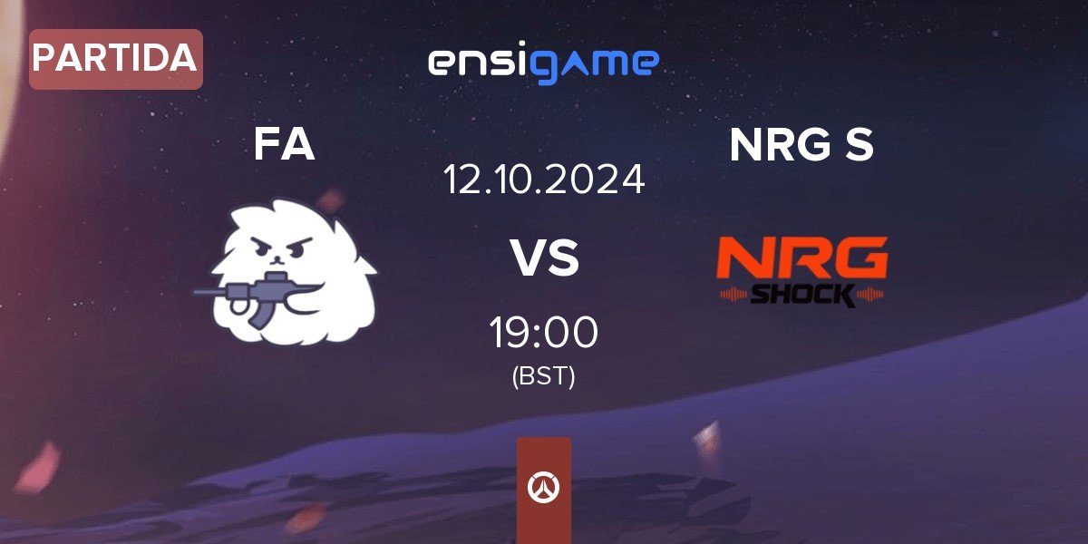 Partida FLUFFY AIMERS FA vs NRG Shock NRG S | 12.10