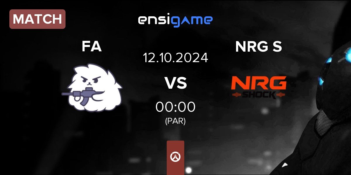 Match FLUFFY AIMERS FA vs NRG Shock NRG S | 12.10