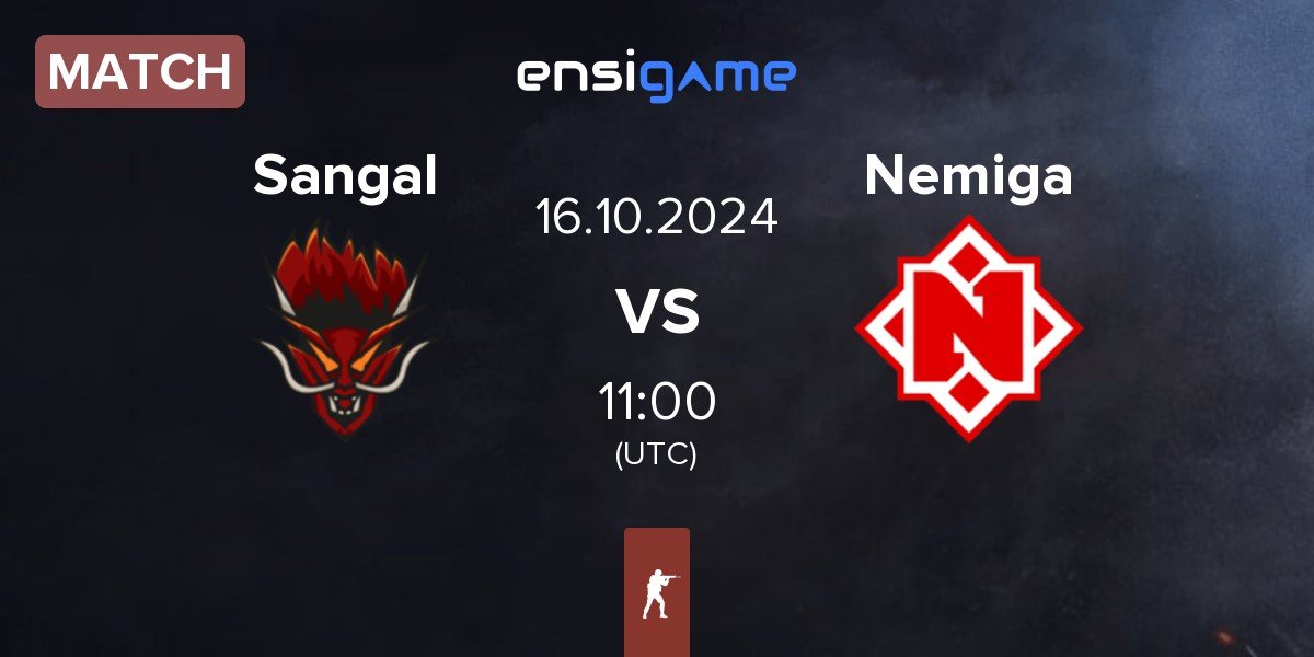 Match Sangal Esports Sangal vs Nemiga Gaming Nemiga | 16.10