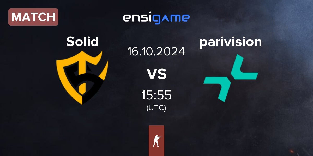 Match Team Solid Solid vs PARIVISION parivision | 16.10