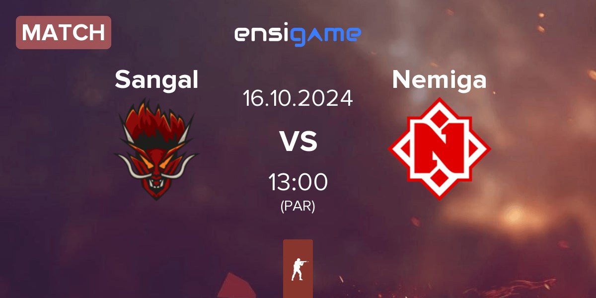 Match Sangal Esports Sangal vs Nemiga Gaming Nemiga | 16.10