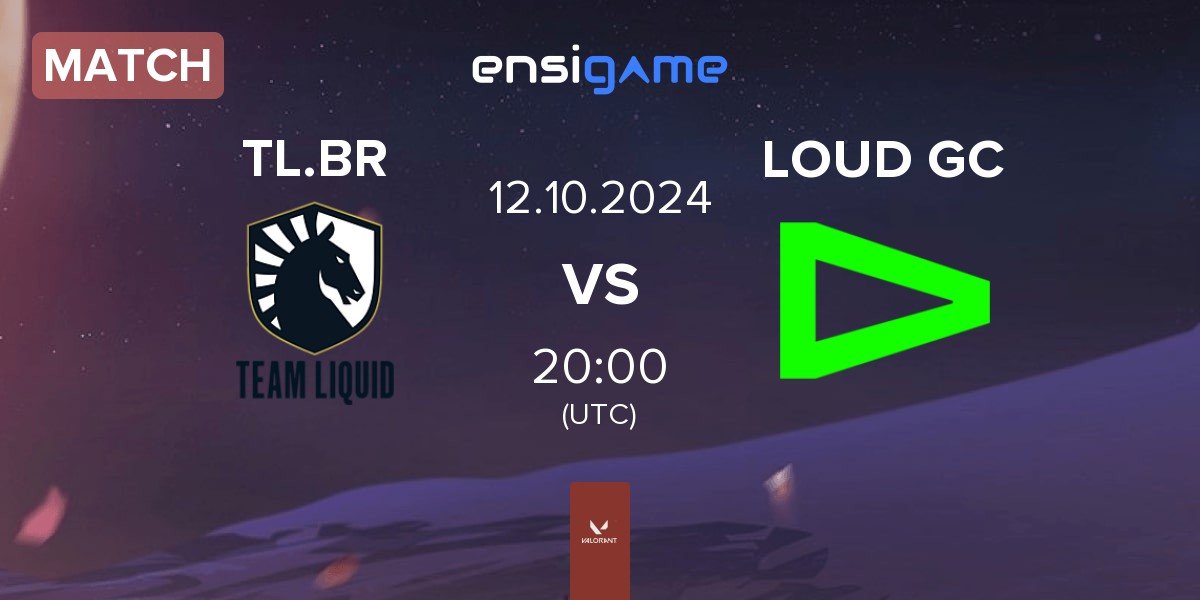 Match Team Liquid Brazil TL.BR vs LOUD GC | 12.10