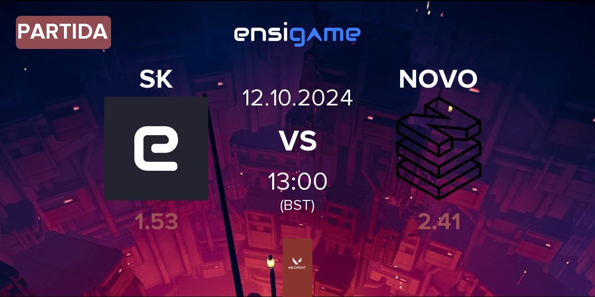 Partida SK Gaming SK vs NOVO Esports NOVO | 12.10