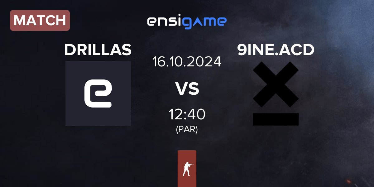 Match DRILLAS vs 9INE Academy 9INE.ACD | 16.10