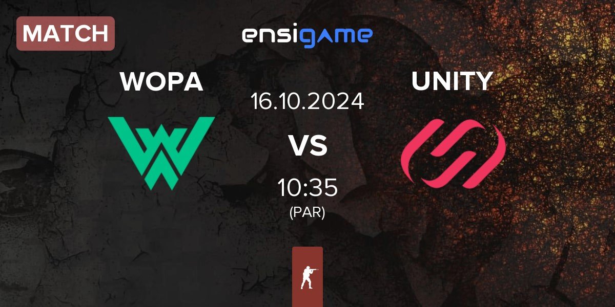 Match WOPA Esport WOPA vs UNITY Esports UNITY | 16.10