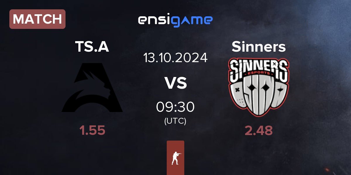 Match Team Spirit Academy TS.A vs Sinners Esports Sinners | 13.10