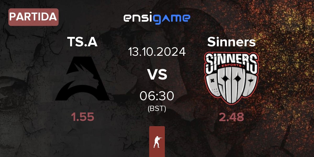 Partida Team Spirit Academy TS.A vs Sinners Esports Sinners | 13.10