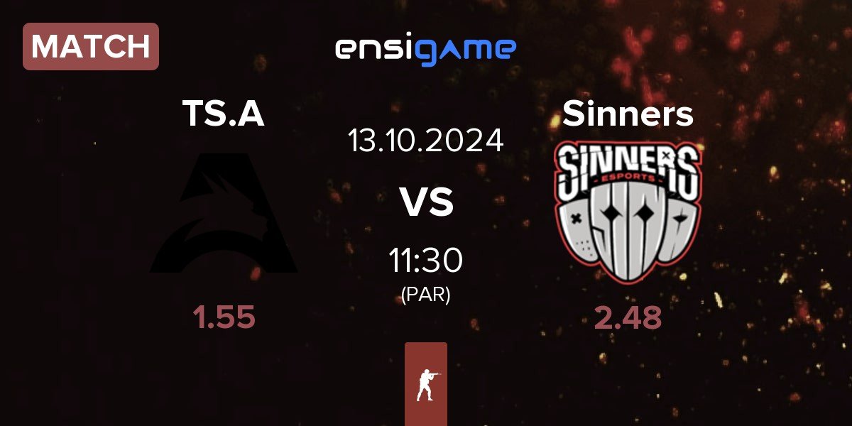 Match Team Spirit Academy TS.A vs Sinners Esports Sinners | 13.10