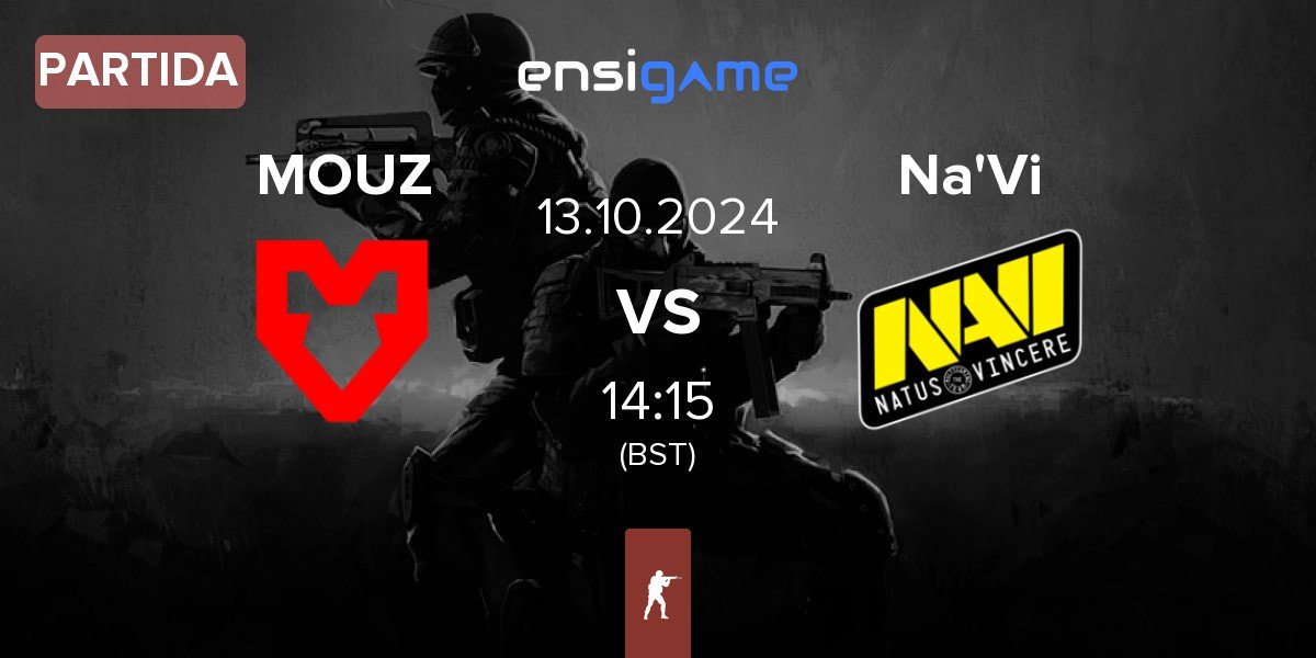 Partida MOUZ vs Natus Vincere Na'Vi | 13.10