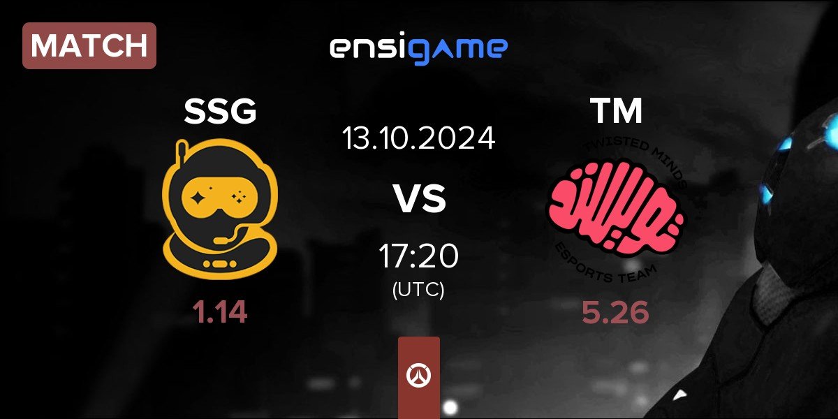 Match Spacestation Gaming SSG vs Twisted Minds TM | 13.10