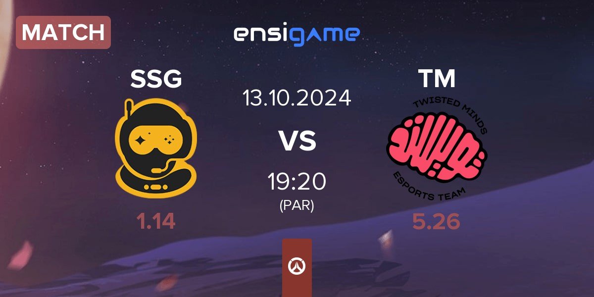 Match Spacestation Gaming SSG vs Twisted Minds TM | 13.10