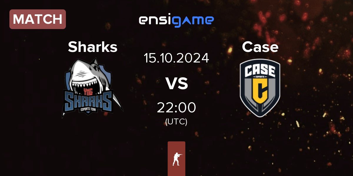 Match Sharks Esports Sharks vs Case Esports Case | 15.10