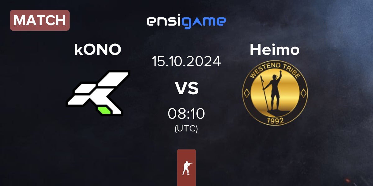 Match kONO.ECF kONO vs Heimo Esports Heimo | 15.10