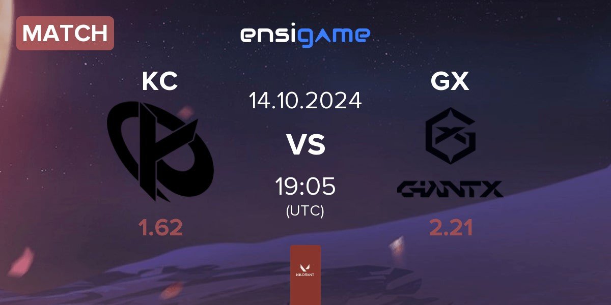 Match Karmine Corp KC vs GIANTX GX | 14.10