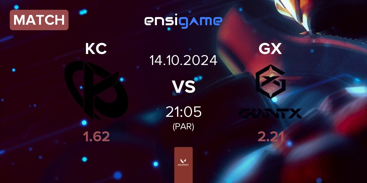 Match Karmine Corp KC vs GIANTX GX | 14.10