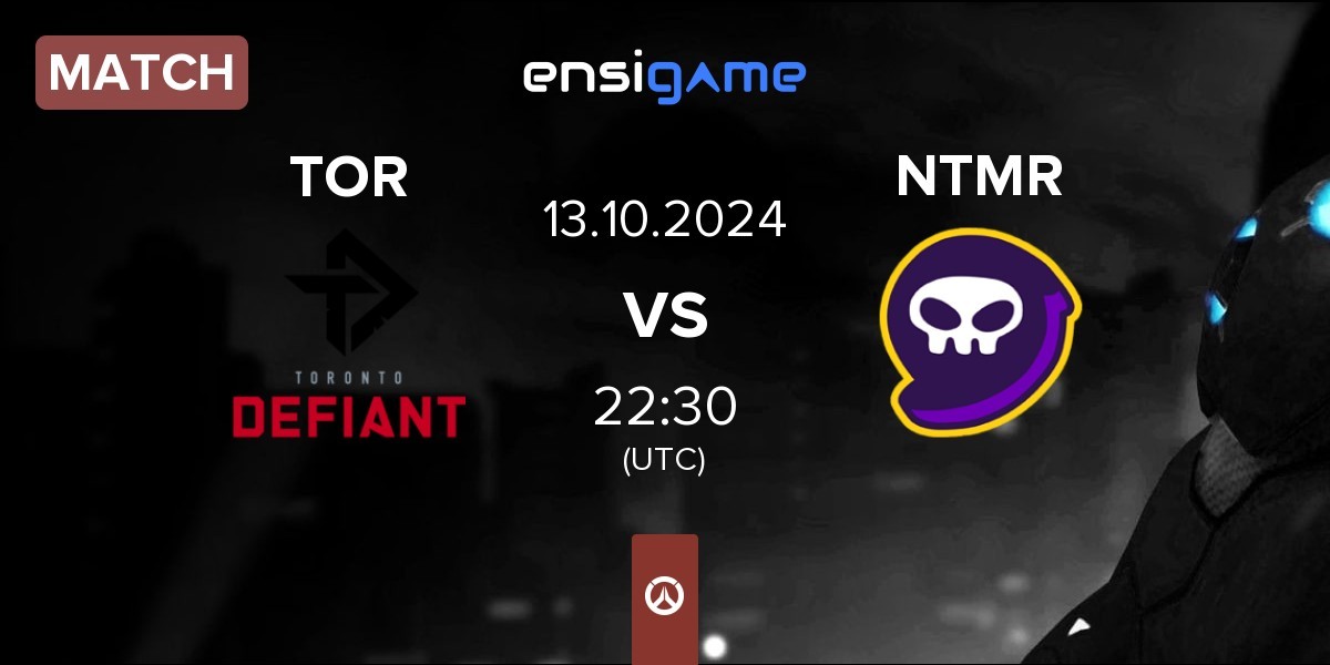 Match Toronto Defiant TOR vs NTMR | 13.10