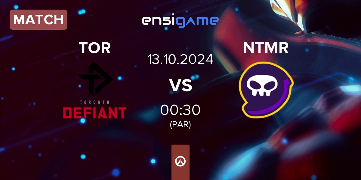 Match Toronto Defiant TOR vs NTMR | 13.10