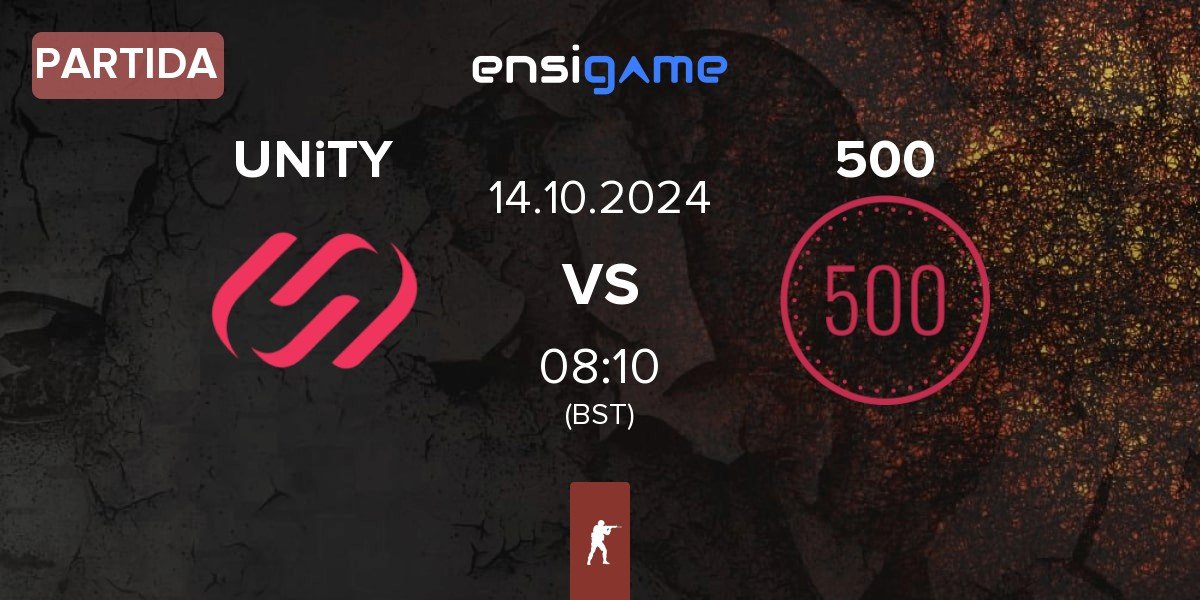 Partida UNiTY vs 500 | 14.10