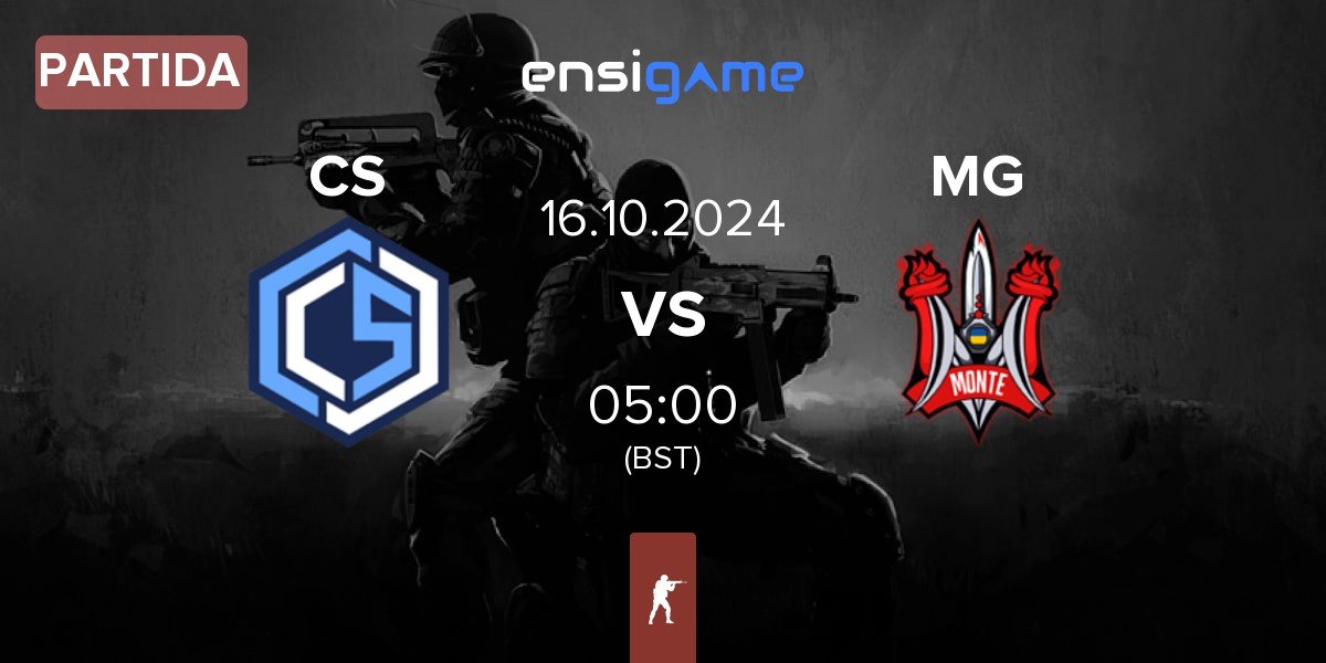 Partida CYBERSHOKE Esports CS vs Monte Gen MG | 16.10