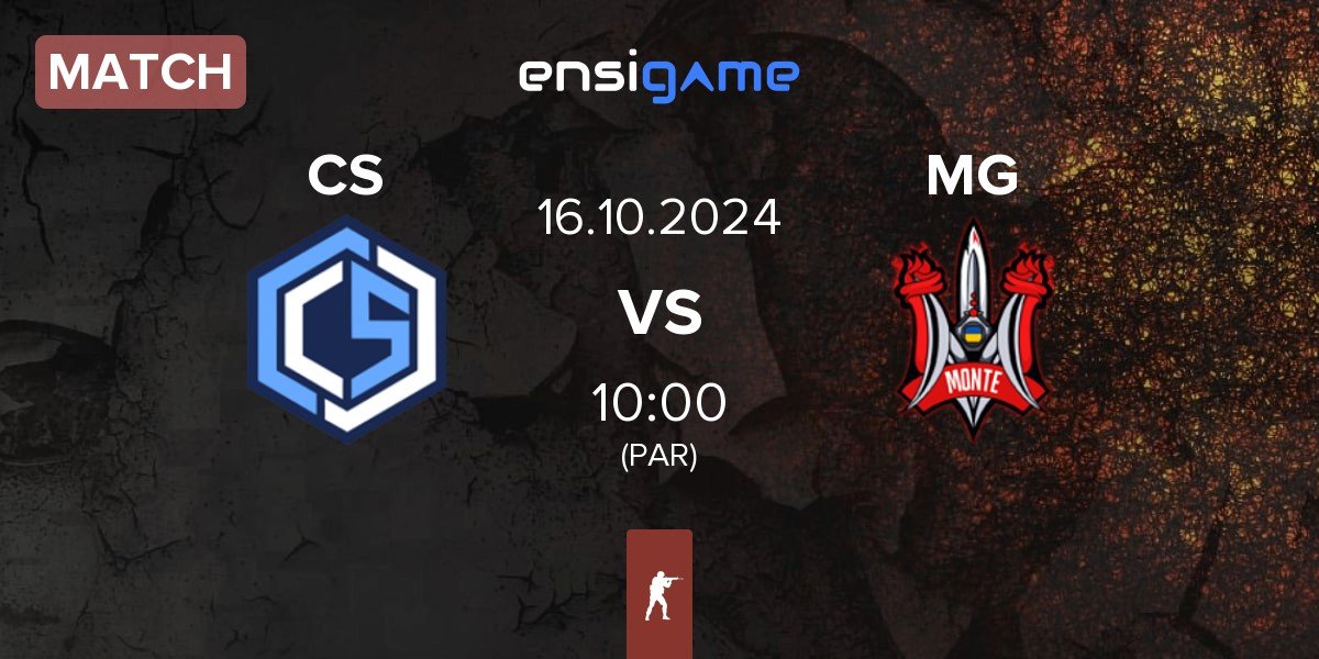 Match CYBERSHOKE Esports CS vs Monte Gen MG | 16.10