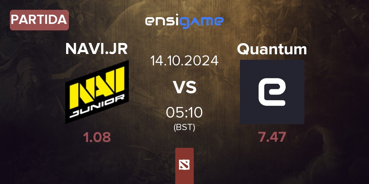 Partida Navi Junior NAVI.JR vs Quantum | 14.10