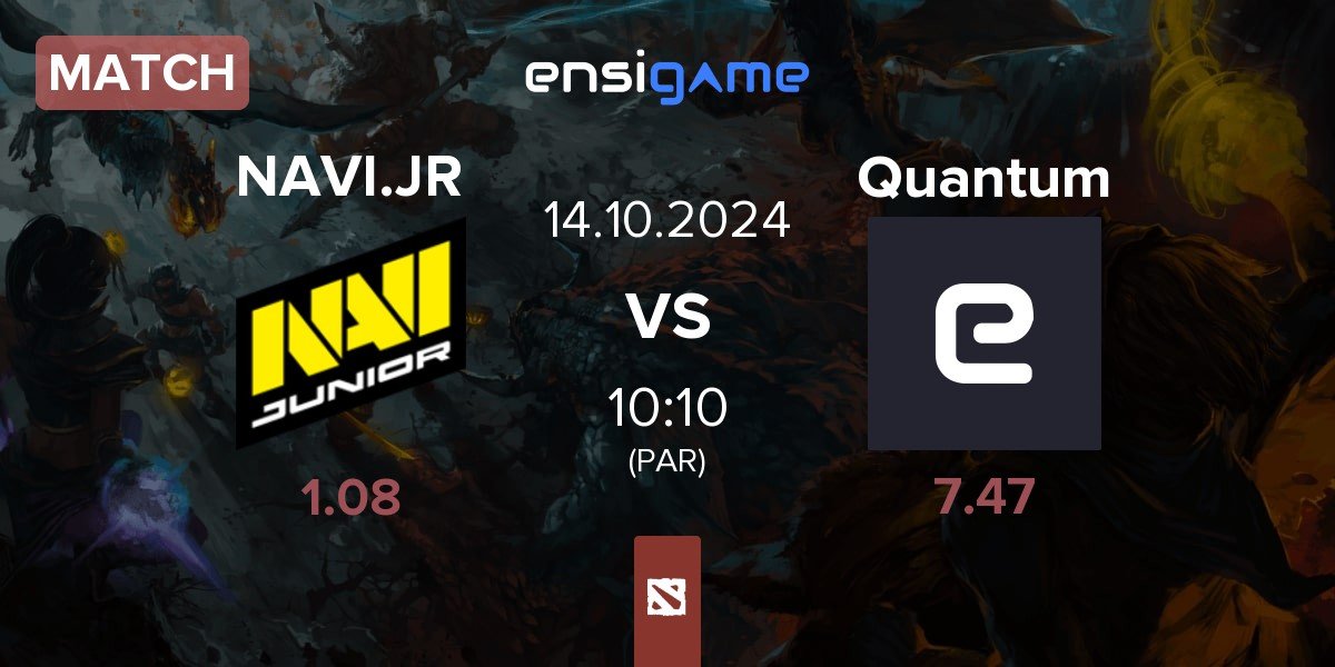 Match Navi Junior NAVI.JR vs Quantum | 14.10