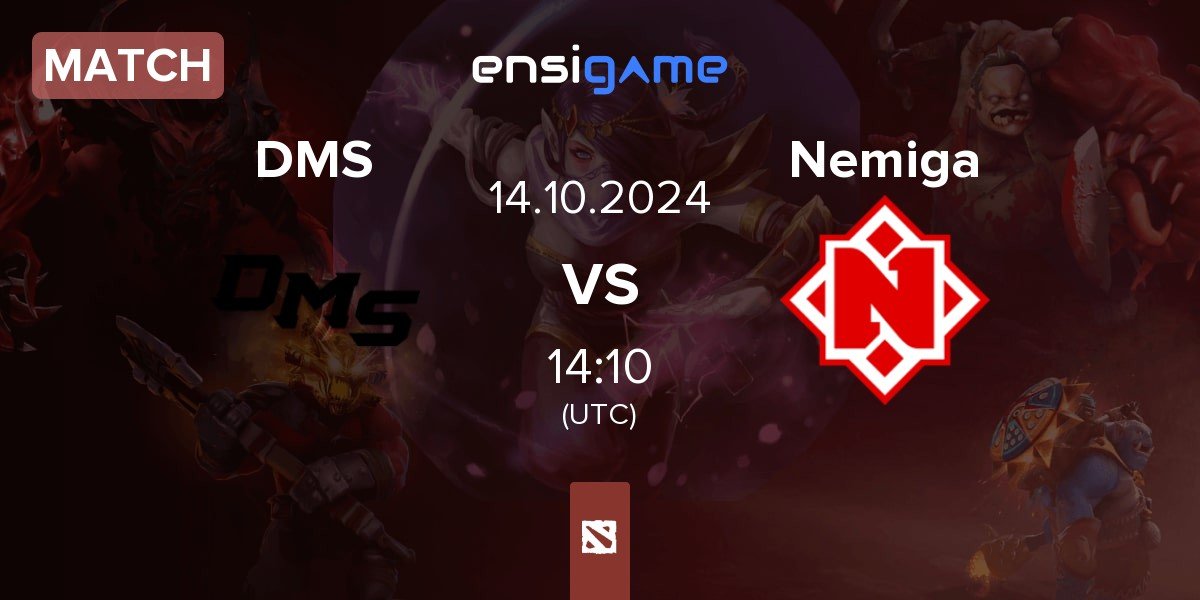 Match DMS vs Nemiga Gaming Nemiga | 14.10