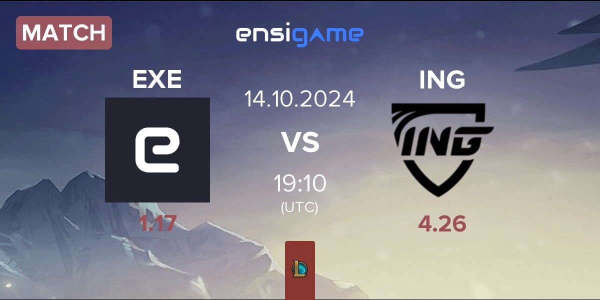 Match EXILE esports EXE vs Inside Games ING | 14.10