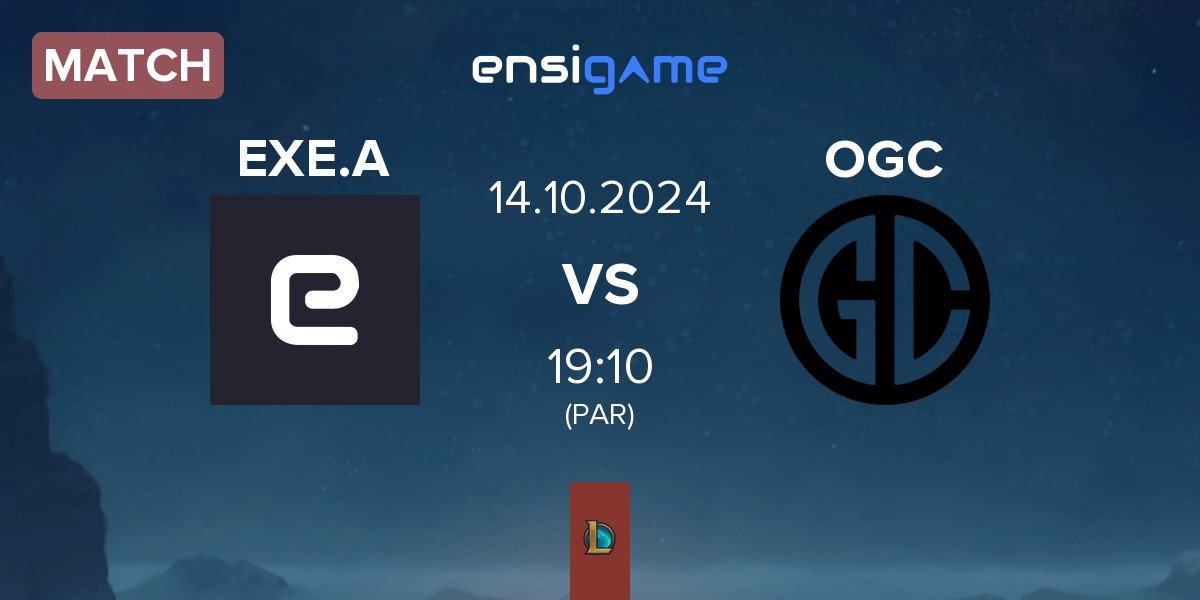 Match EXILE esports Academy EXE.A vs OGC Esports OGC | 14.10