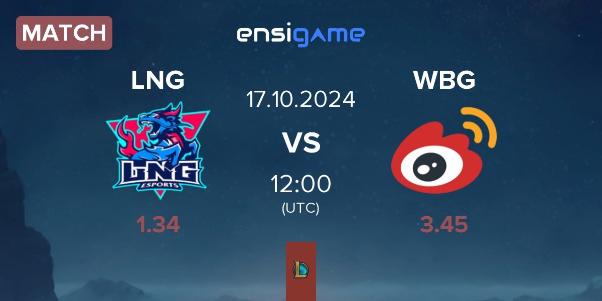 Match LNG Esports LNG vs Weibo Gaming WBG | 17.10