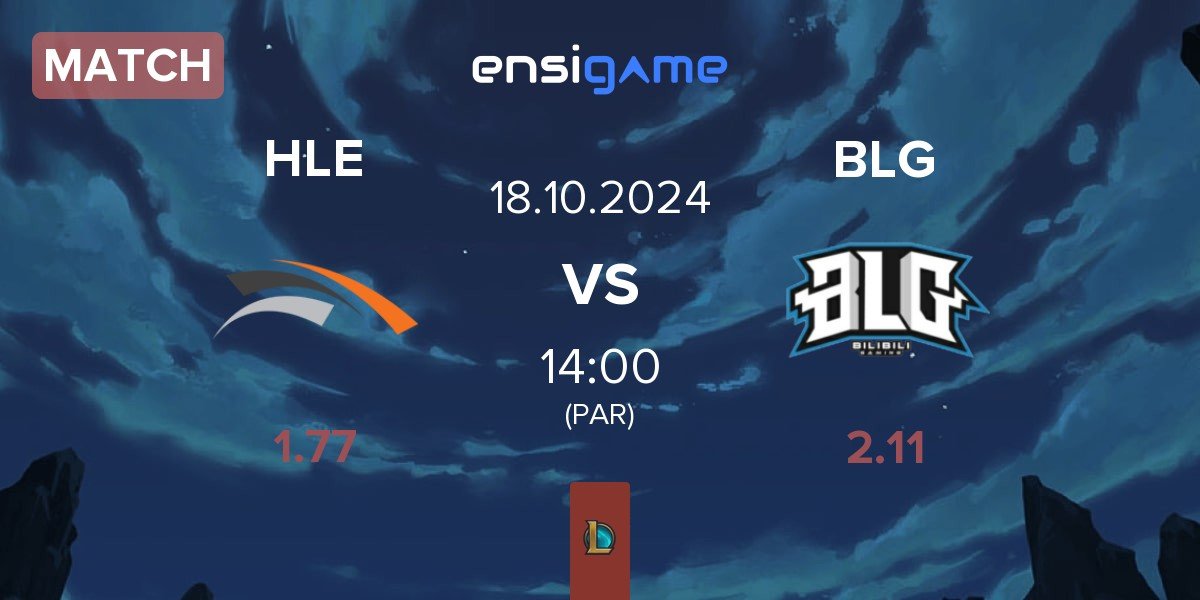 Match Hanwha Life Esports HLE vs Bilibili Gaming BLG | 18.10