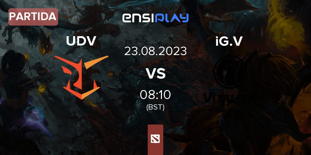 Partida UD Vessuwan UDV vs Invictus Gaming Vitality iG.V | 23.08