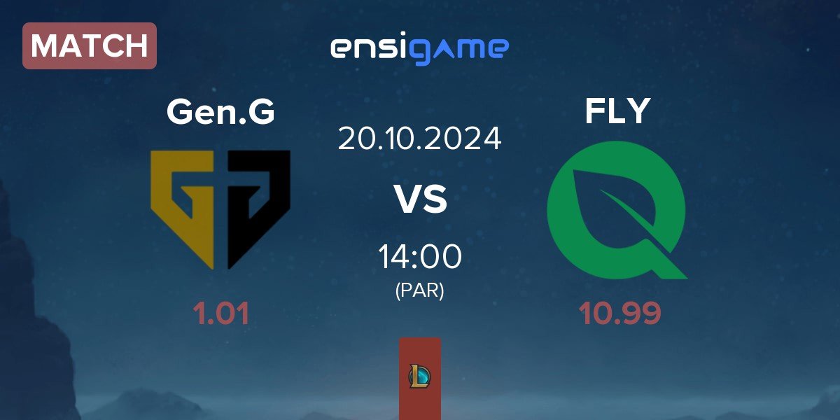 Match Gen.G Esports Gen.G vs FlyQuest FLY | 20.10