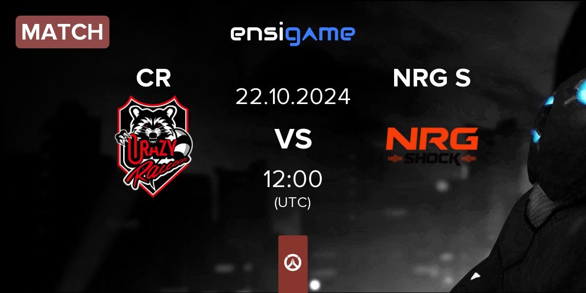 Match Crazy Raccoon CR vs NRG Shock NRG S | 22.10